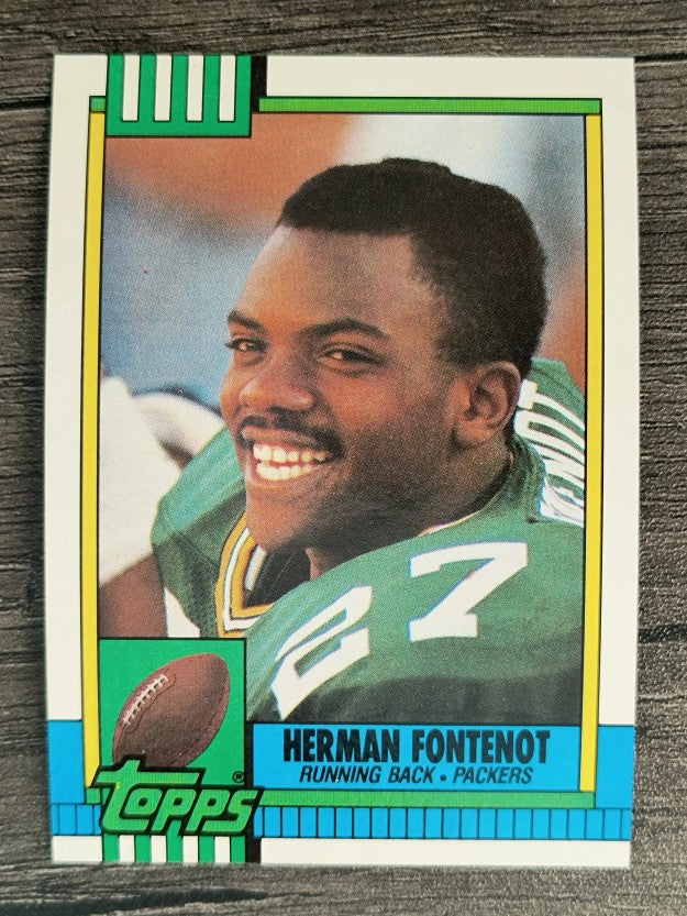 1990 Topps Disclaimer Back #149 Herman Fontenot