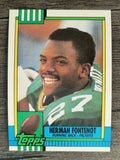 1990 Topps Disclaimer Back #149 Herman Fontenot