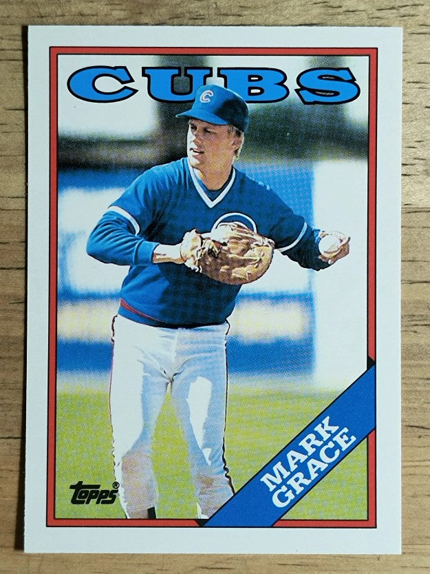 1988 Topps Traded #42T Mark Grace XRC