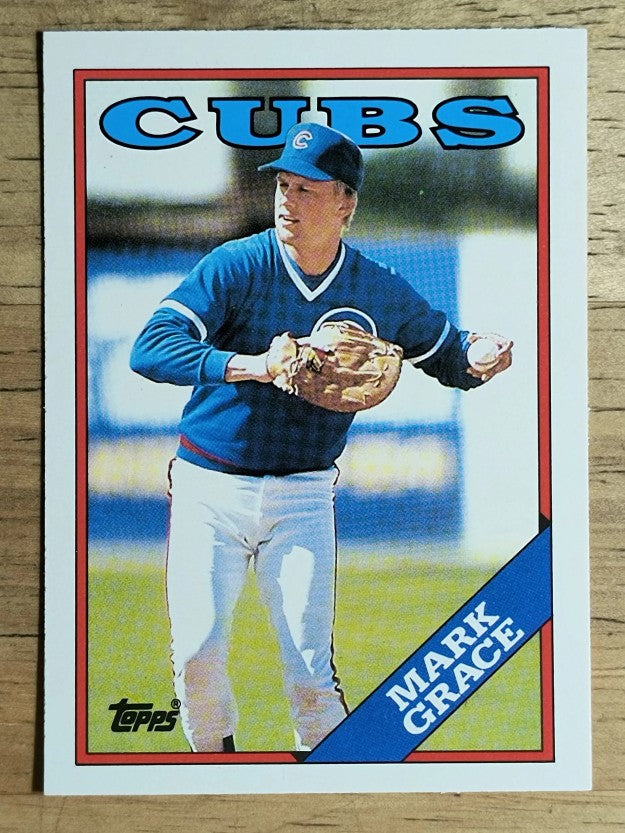 1988 Topps Traded #42T Mark Grace XRC
