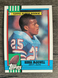 1990 Topps Disclaimer Back #213 Bubba McDowell