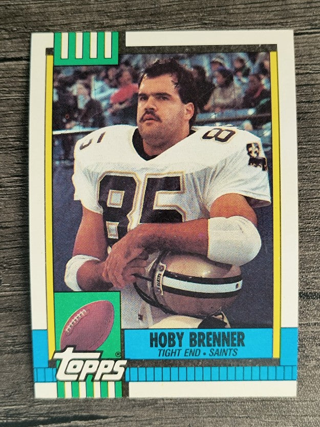 1990 Topps Disclaimer Back #234 Hoby Brenner