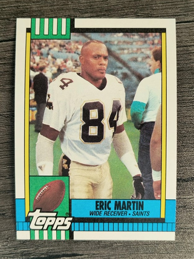 1990 Topps Disclaimer Back #239 Eric Martin