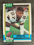 1990 Topps Disclaimer Back #240 Lonzell Hill