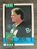 1990 Topps Disclaimer Back #286 Mike Dyal RC