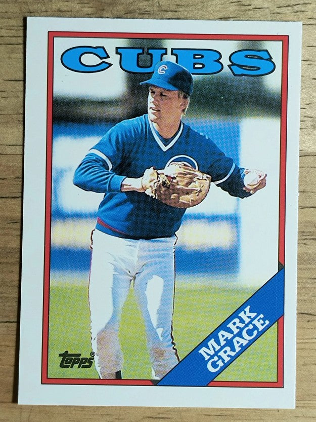 1988 Topps Traded #42T Mark Grace XRC