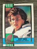 1990 Topps Disclaimer Back #292 Scott Davis
