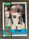 1990 Topps Disclaimer Back #297 Jeff Jaeger RC