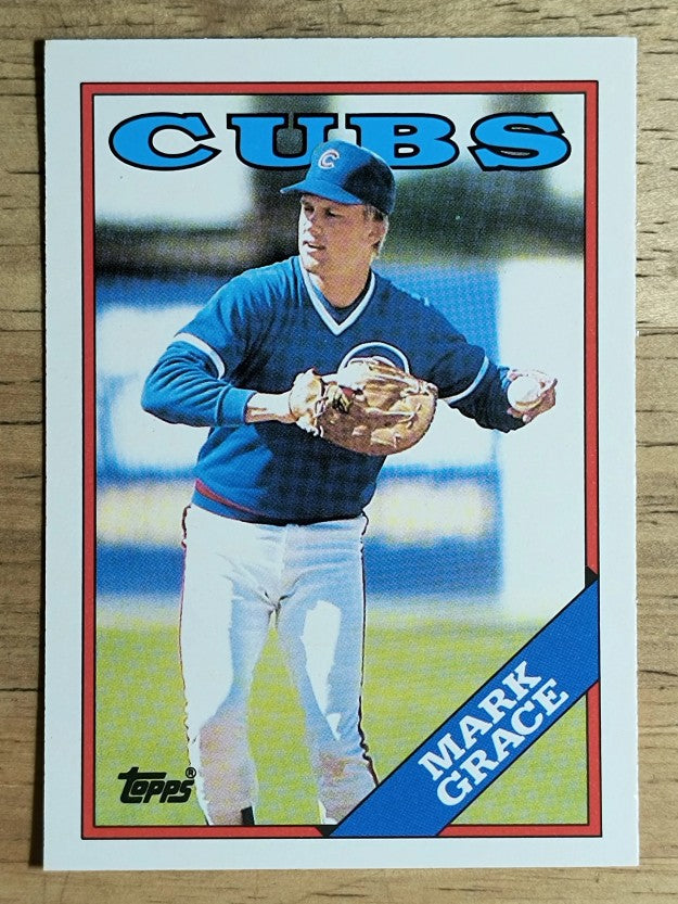 1988 Topps Traded #42T Mark Grace XRC