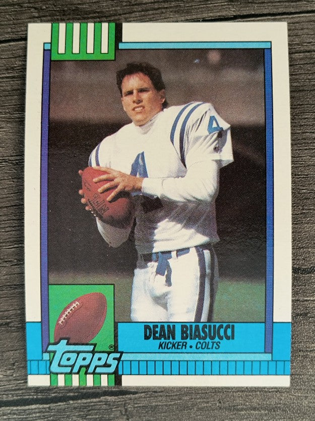 1990 Topps Disclaimer Back #315 Dean Biasucci