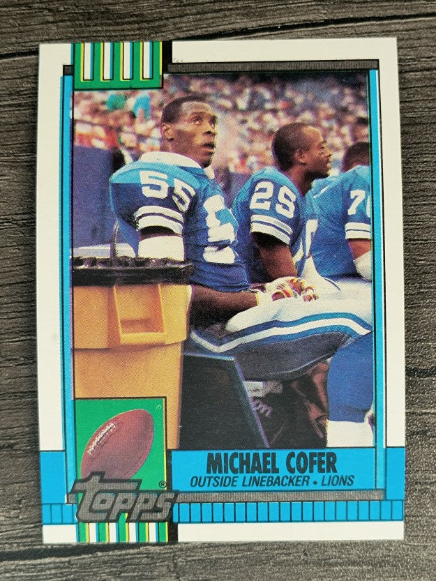 1990 Topps Disclaimer Back #362 Michael Cofer