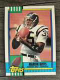 1990 Topps Disclaimer Back #383 Marion Butts