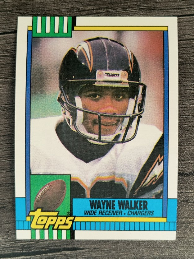 1990 Topps Disclaimer Back #392 Wayne Walker