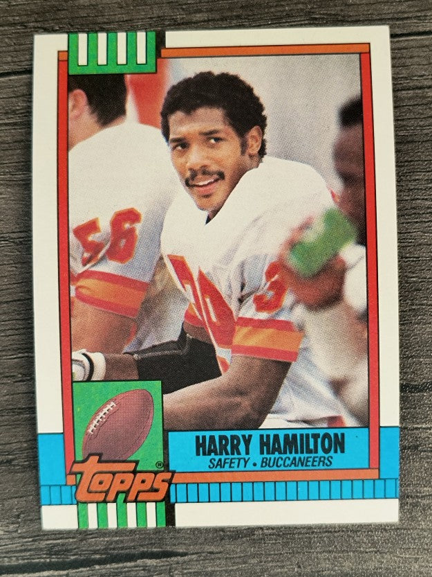 1990 Topps Disclaimer Back #410 Harry Hamilton
