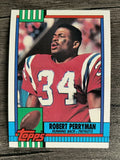 1990 Topps Disclaimer Back #420 Robert Perryman