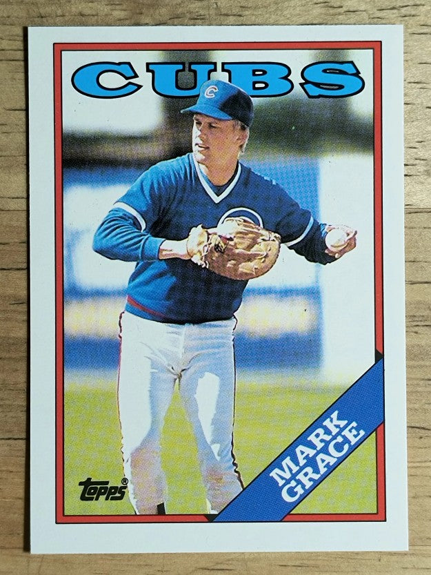 1988 Topps Traded #42T Mark Grace XRC