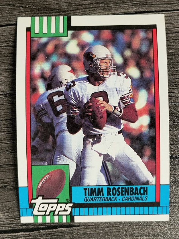 1990 Topps Disclaimer Back #434 Timm Rosenbach