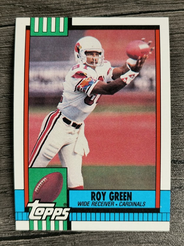 1990 Topps Disclaimer Back #439 Roy Green