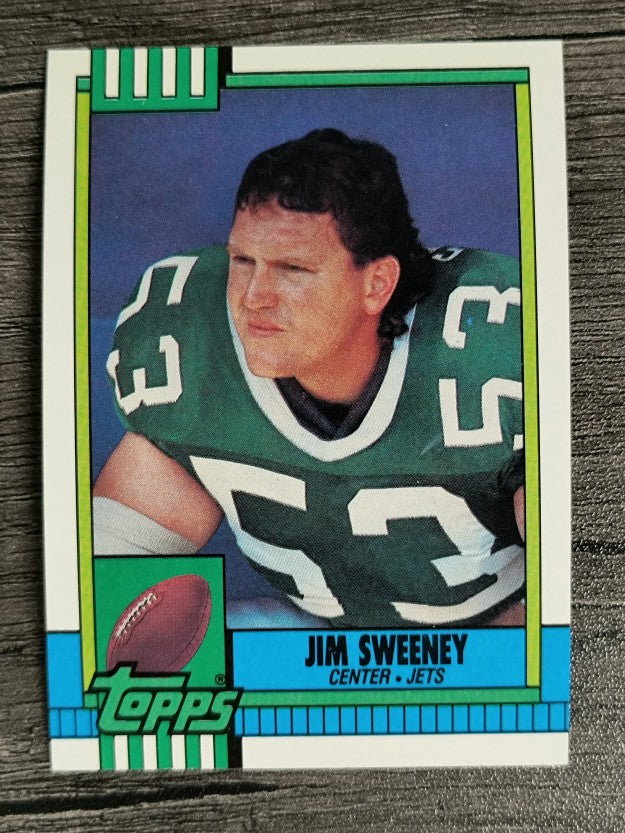 1990 Topps Disclaimer Back #452 Jim Sweeney
