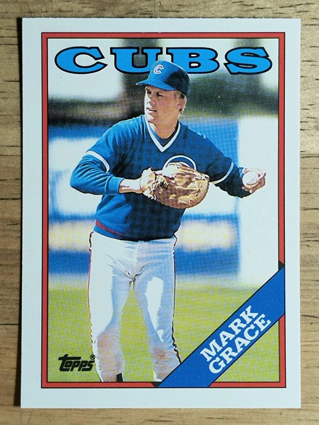 1988 Topps Traded #42T Mark Grace XRC