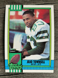 1990 Topps Disclaimer Back #455 Jo Jo Townsell