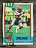 1990 Topps Disclaimer Back #467 Shawn Collins