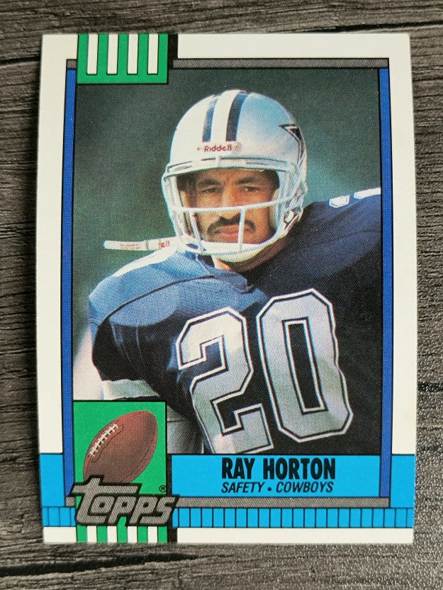 1990 Topps Disclaimer Back #483 Ray Horton