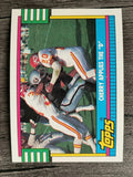 1990 Topps Disclaimer Back #509A Chiefs Team/Deron Cherry
