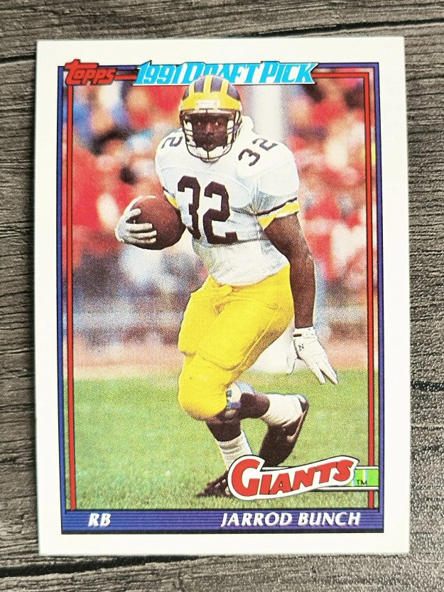 1991 Topps #36 Jarrod Bunch RC