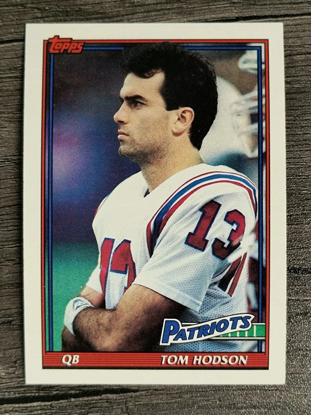 1991 Topps #615 Tommy Hodson