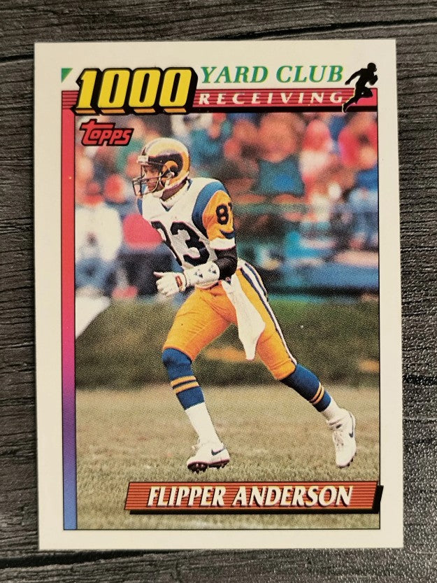 1991 Topps 1000 Yard Club #11 Flipper Anderson