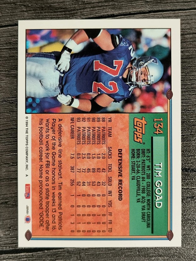 1994 Topps #134 Tim Goad