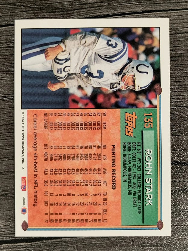 1994 Topps #135 Rohn Stark