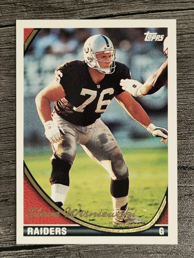 1994 Topps #177 Steve Wisniewski