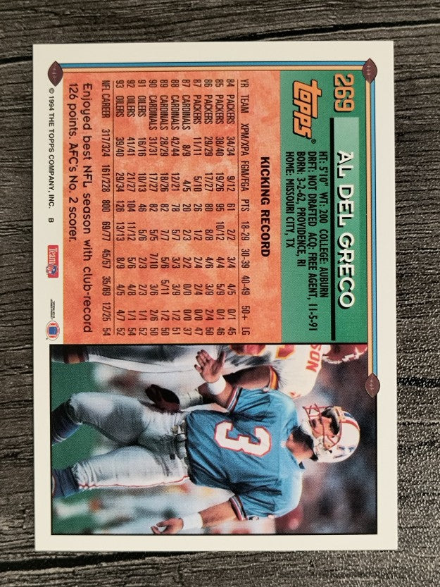 1994 Topps #269 Al Del Greco