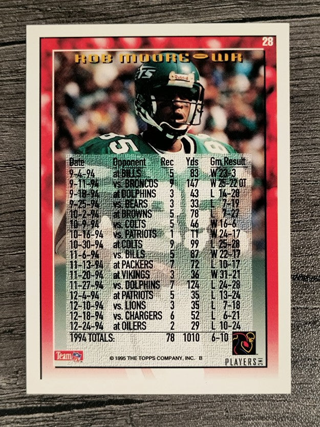 1995 Topps #28 Rob Moore TYC