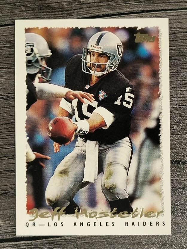 1995 Topps #50 Jeff Hostetler