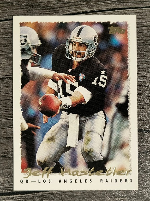 1995 Topps #50 Jeff Hostetler