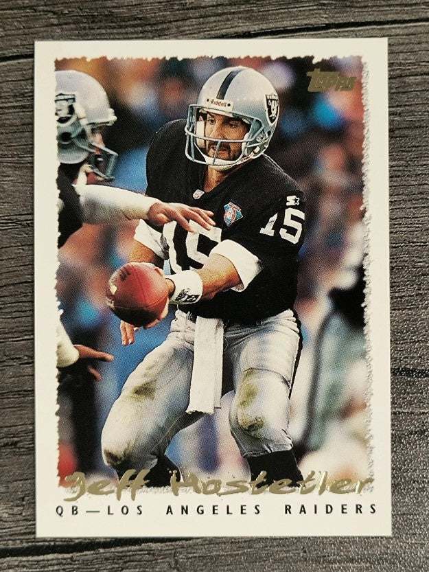 1995 Topps #50 Jeff Hostetler