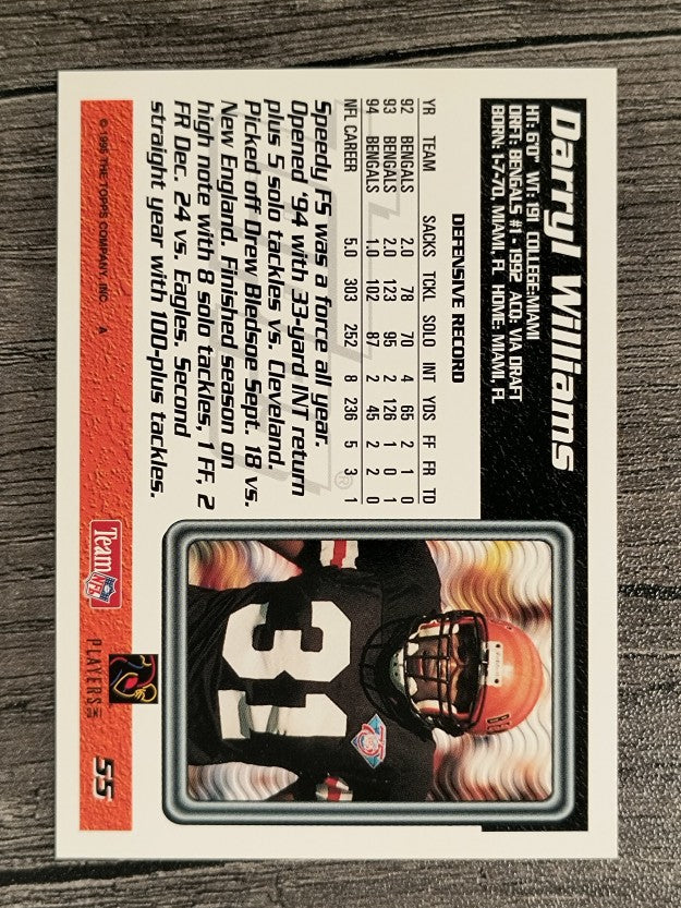 1995 Topps #55 Darryl Williams