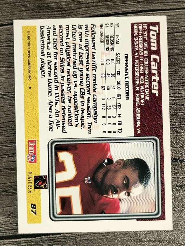 1995 Topps #87 Tom Carter
