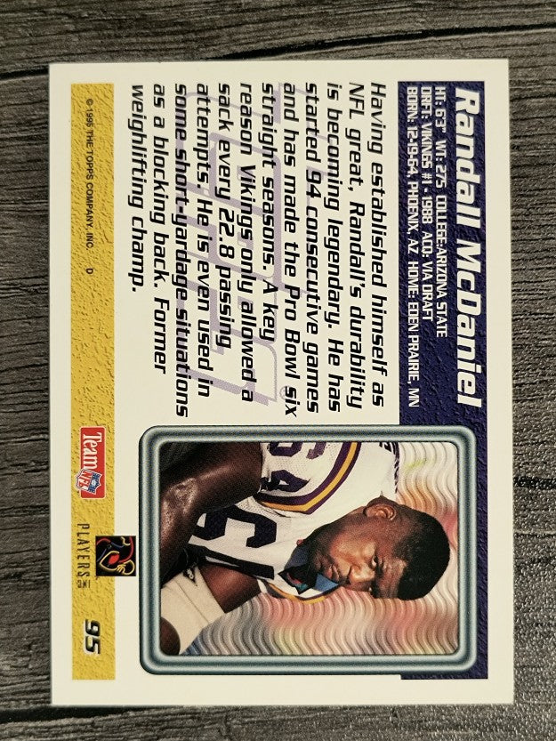 1995 Topps #95 Randall McDaniel