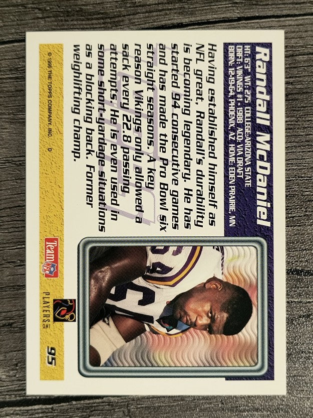 1995 Topps #95 Randall McDaniel