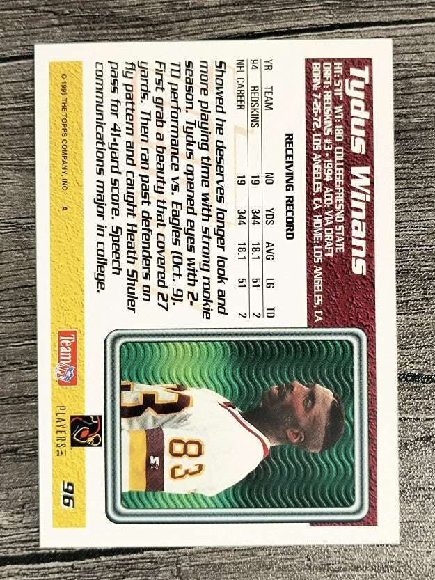 1995 Topps #96 Tydus Winans