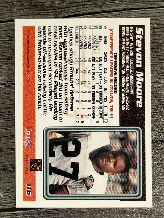 1995 Topps #116 Stevon Moore