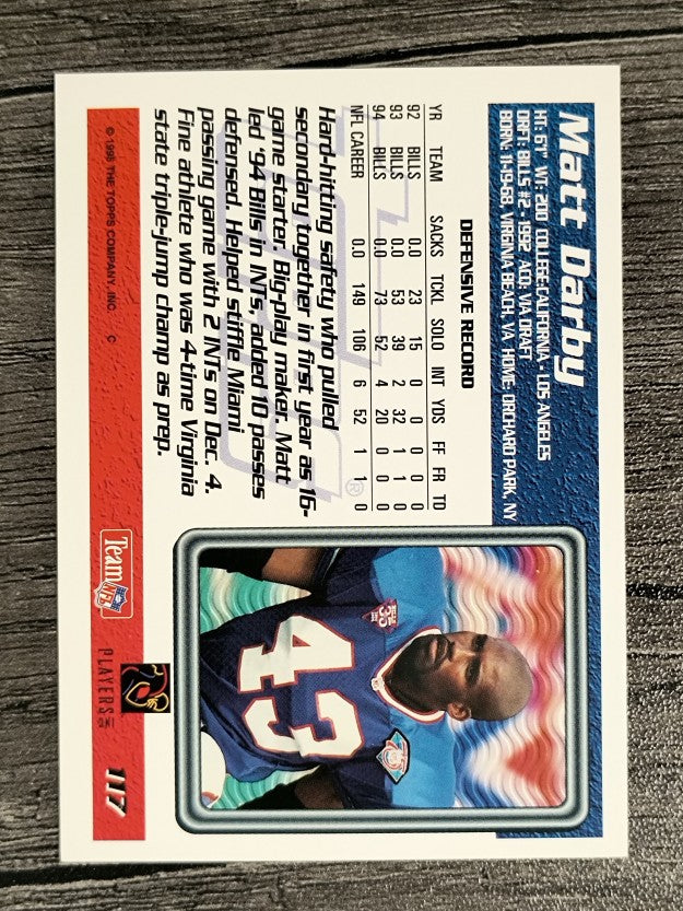 1995 Topps #117 Matt Darby