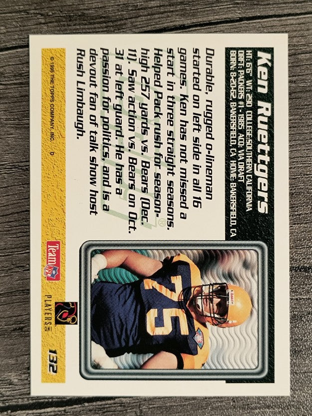 1995 Topps #132 Ken Ruettgers