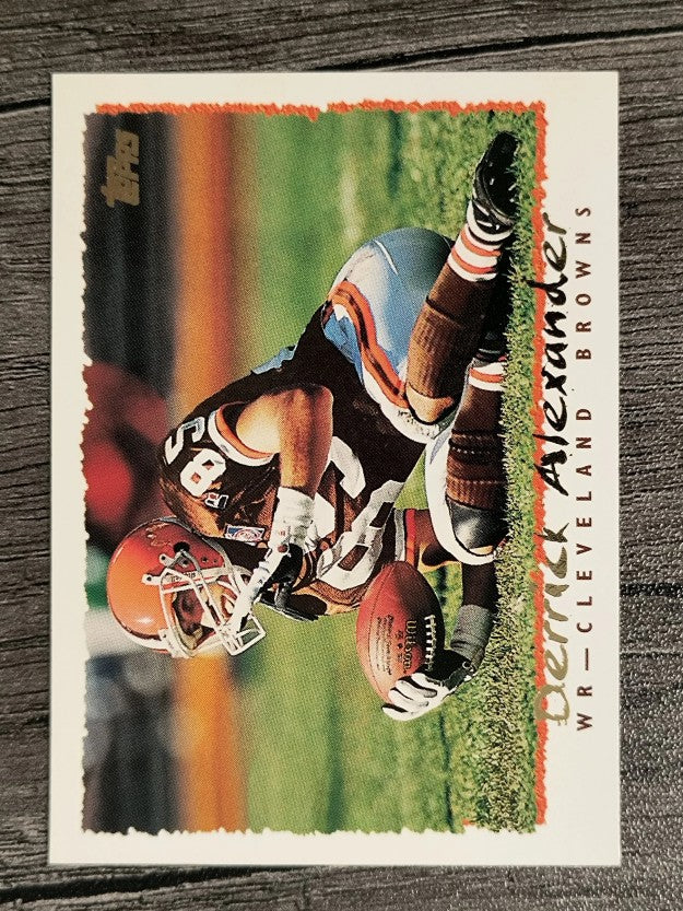 1995 Topps #157 Derrick Alexander WR