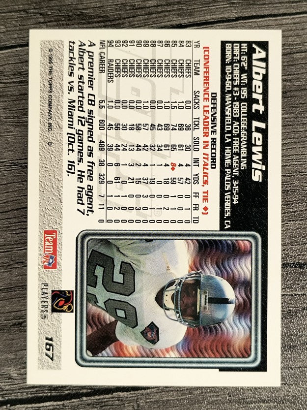 1995 Topps #167 Albert Lewis