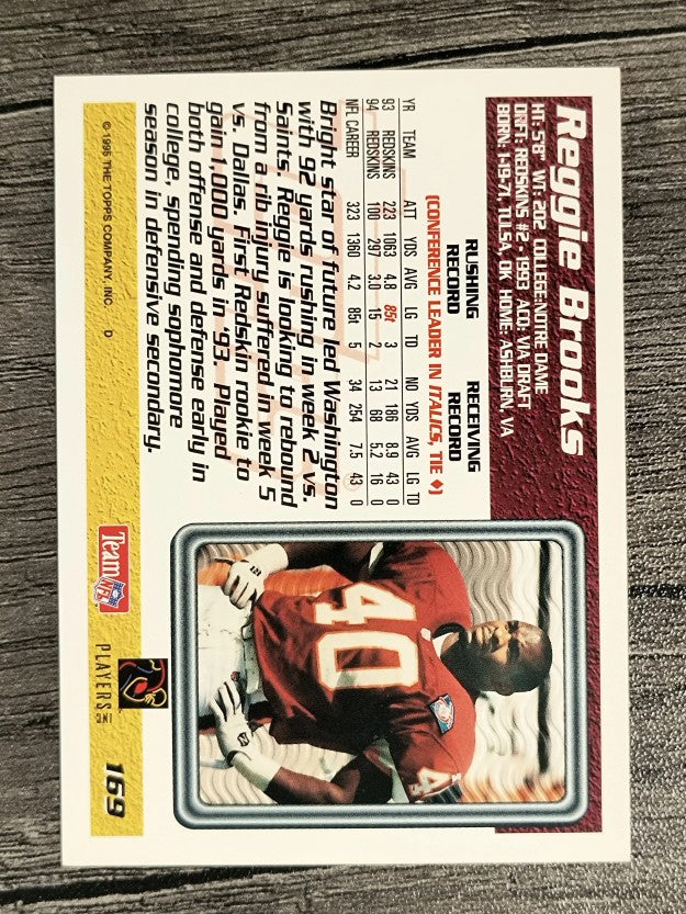 1995 Topps #169 Reggie Brooks